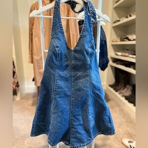 Zara Classic Blue Denim Pants